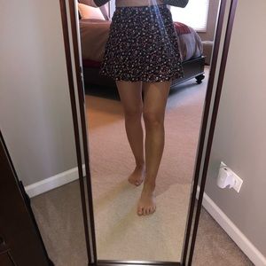 LA Hearts floral skirt